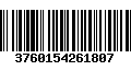 Código de Barras 3760154261807