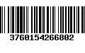 Código de Barras 3760154266802