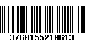 Código de Barras 3760155210613