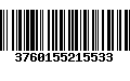 Código de Barras 3760155215533