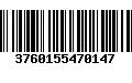 Código de Barras 3760155470147