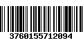 Código de Barras 3760155712094