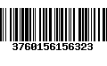 Código de Barras 3760156156323