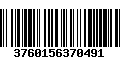 Código de Barras 3760156370491