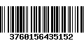 Código de Barras 3760156435152