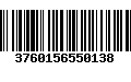 Código de Barras 3760156550138