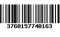 Código de Barras 3760157740163