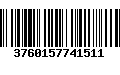 Código de Barras 3760157741511