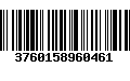 Código de Barras 3760158960461