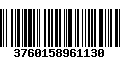 Código de Barras 3760158961130