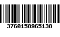 Código de Barras 3760158965138