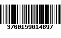 Código de Barras 3760159014897