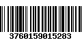 Código de Barras 3760159015283