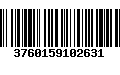 Código de Barras 3760159102631