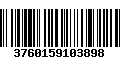 Código de Barras 3760159103898