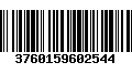 Código de Barras 3760159602544