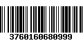 Código de Barras 3760160680999