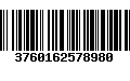 Código de Barras 3760162578980