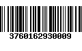 Código de Barras 3760162930009