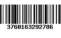 Código de Barras 3760163292786