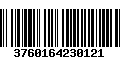 Código de Barras 3760164230121