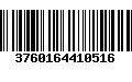 Código de Barras 3760164410516