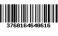 Código de Barras 3760164640616