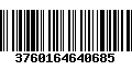 Código de Barras 3760164640685