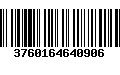 Código de Barras 3760164640906