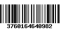 Código de Barras 3760164640982