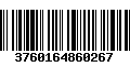 Código de Barras 3760164860267