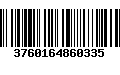 Código de Barras 3760164860335