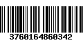 Código de Barras 3760164860342