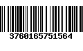 Código de Barras 3760165751564