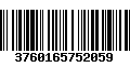 Código de Barras 3760165752059