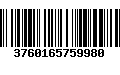 Código de Barras 3760165759980