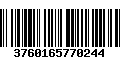 Código de Barras 3760165770244