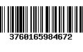 Código de Barras 3760165984672