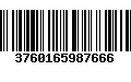 Código de Barras 3760165987666