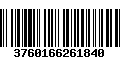 Código de Barras 3760166261840