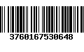 Código de Barras 3760167530648