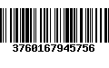 Código de Barras 3760167945756