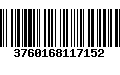 Código de Barras 3760168117152