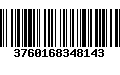 Código de Barras 3760168348143