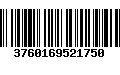 Código de Barras 3760169521750