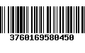 Código de Barras 3760169580450