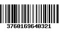 Código de Barras 3760169640321