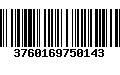 Código de Barras 3760169750143