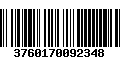 Código de Barras 3760170092348