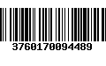 Código de Barras 3760170094489